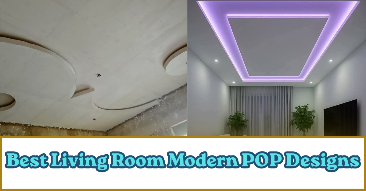 Best Living Room Modern POP Designs