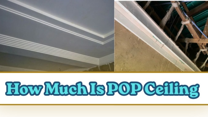 How Much Is POP Ceiling