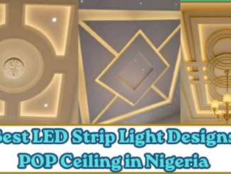 LED Strip Light Designs for POP Ceiling