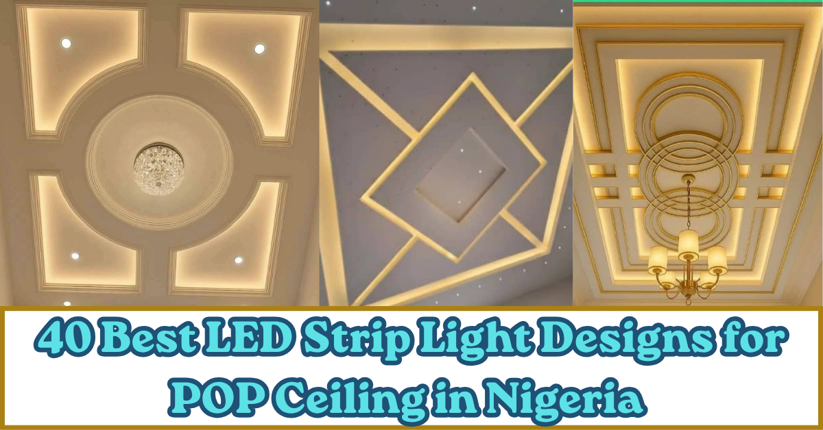 LED Strip Light Designs for POP Ceiling