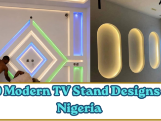 Modern TV Stand Designs in Nigeria