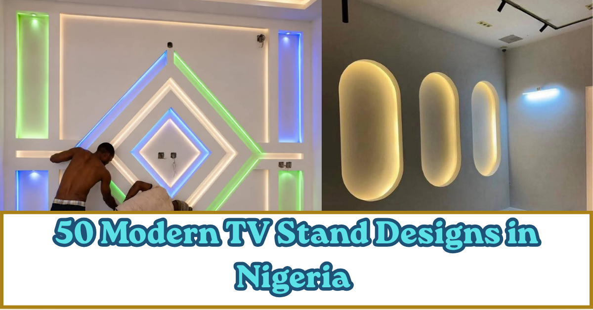 Modern TV Stand Designs in Nigeria
