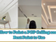 How to Paint a POP Ceiling