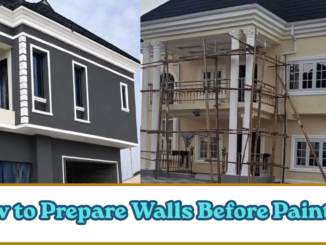 How to Prepare Walls Before Painting