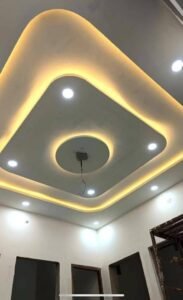 LED Strip Light design for POP ceiling