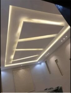 LED Strip Light design for POP ceiling