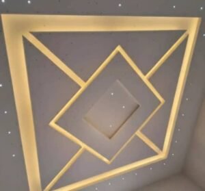 LED Strip Light Designs for POP Ceiling
