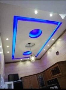 LED Strip Light design for POP ceiling