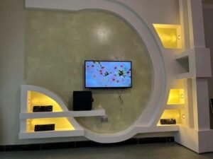 Modern TV Stand Designs in Nigeria