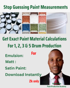Paint Production Training