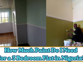How Much Paint Do I Need for a 3 Bedroom Flat in Nigeria