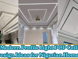 Modern Profile Light POP Ceiling Design Ideas