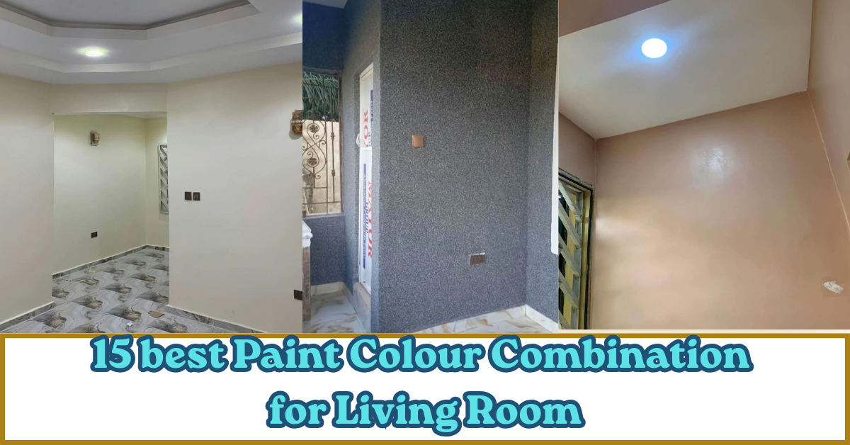 Best paint colour combination for living room